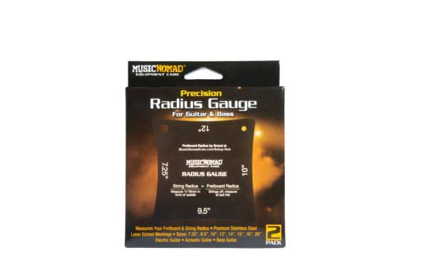 Music Nomad Precision Radius Gauge Set 2 Pak