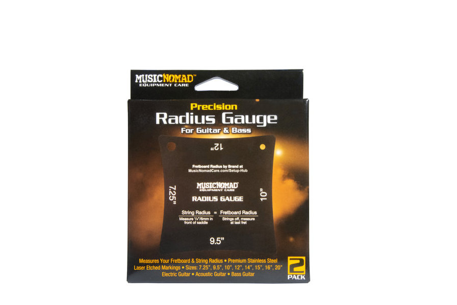Music Nomad Precision Radius Gauge Set 2 Pak