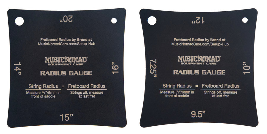 Music Nomad Precision Radius Gauge Set 2 Pak