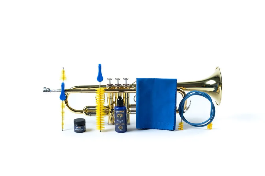Music Nomad Premium Trumpet Cleaning & Care Kit 6 pc.