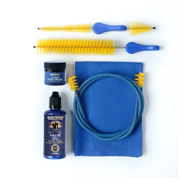 Music Nomad Premium Trumpet Cleaning & Care Kit 6 pc.