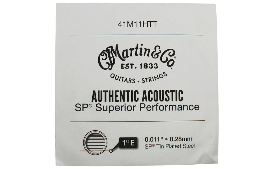 Martin 41M11HTT, Единична струна за акустична китара, Размер 0.11, E