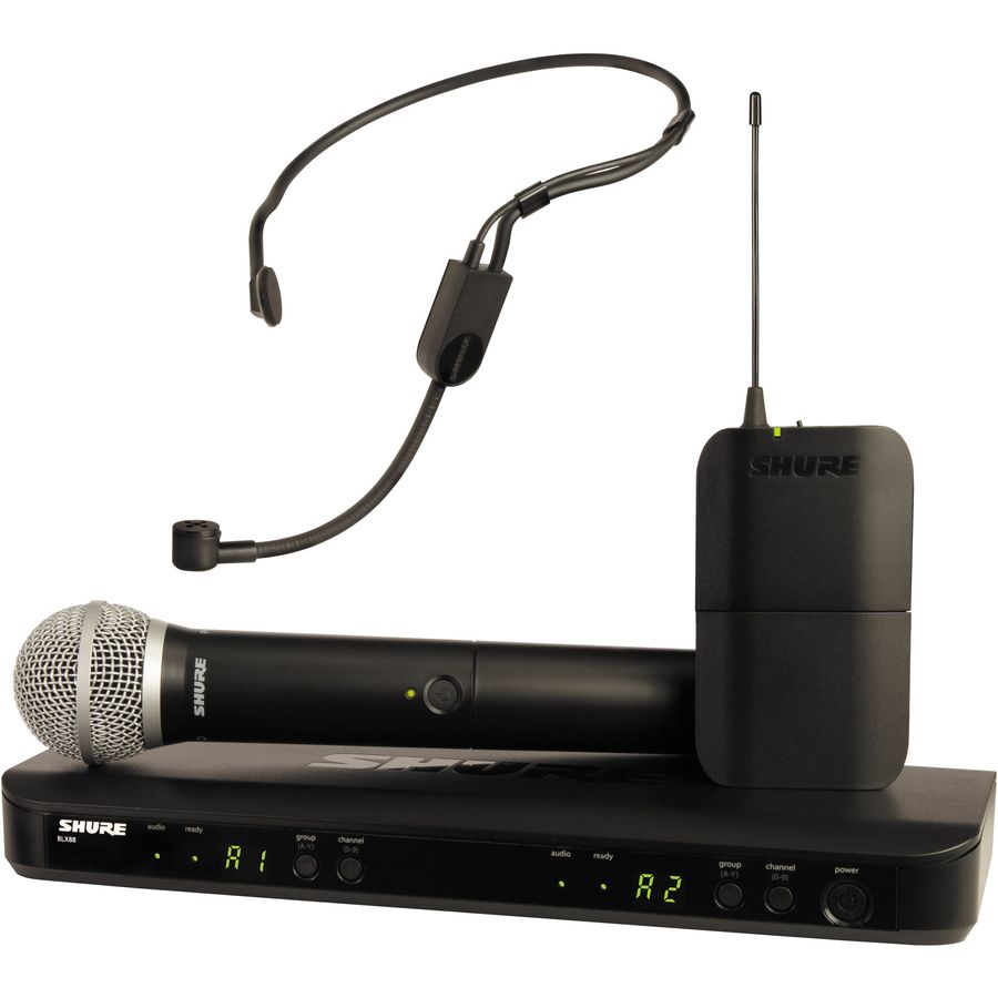 SHURE BLX1288E/P31 - Комбиниран безжичен микрофон