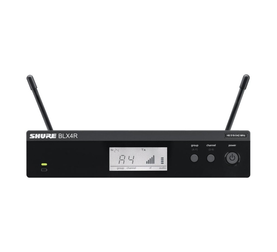 Shure BLX14R/MX53, Rackable