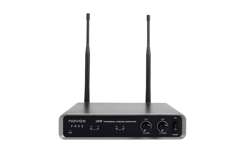 Безжичен микрофон Novox FREE H2, Двоен