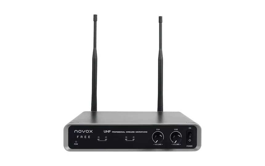 Безжичен микрофон Novox FREE H2, Двоен