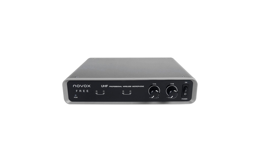 Безжичен микрофон Novox FREE H2, Двоен