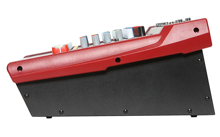 Аудио миксер с вграден усилвател Novox M10P, 2x300W, 8 канала, Вградени ефекти, Bluetooth/MP3