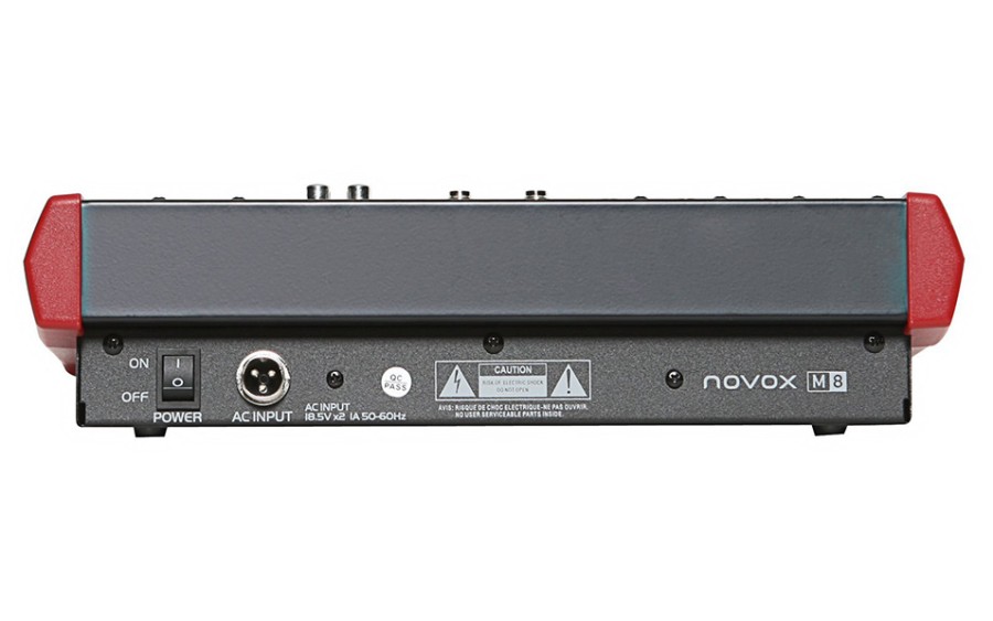 Аудио миксер Novox M8, 6 канала, Вградени ефекти, Bluetooth/MP3