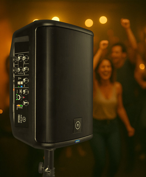 Novox Mobivox Lite, Активна тонколона с MP3, DSP, Bluetooth, 8", 300W