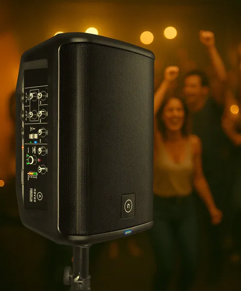 Novox Mobivox Lite, Активна тонколона с MP3, DSP, Bluetooth, 8", 300W