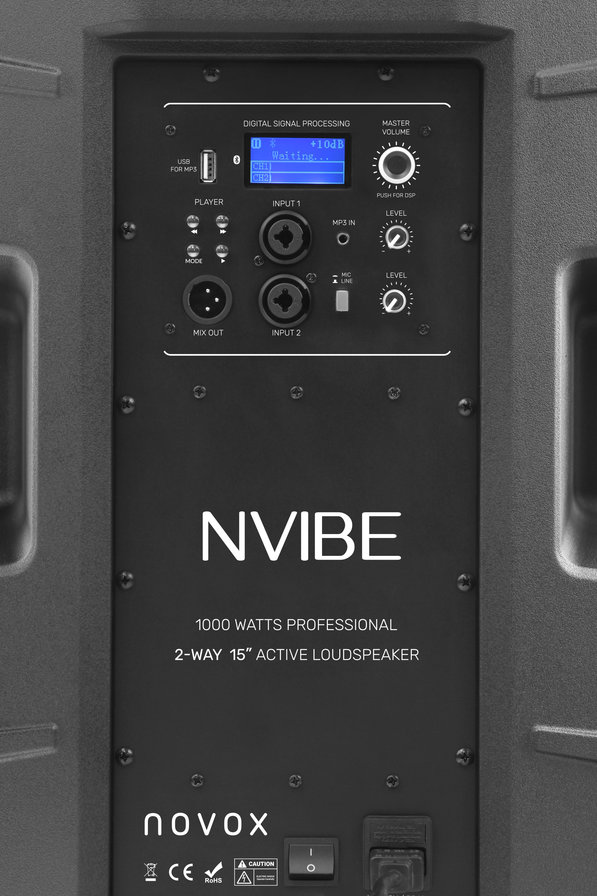Novox N-Vibe 15 -активна тонколона 500W 15"