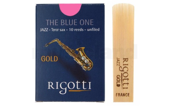 Платък за кларинет Rigotti Gold JAZZ The Blue One, Размер 1.5