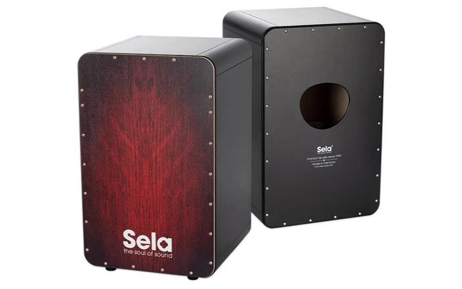 Sela- кахон CaSela Black Pro Red Dragon