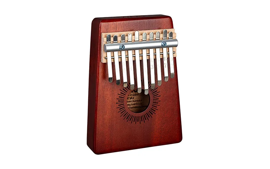 Калимба Sela 10 Mahogany - червена