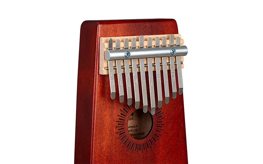 Калимба Sela 10 Mahogany - червена
