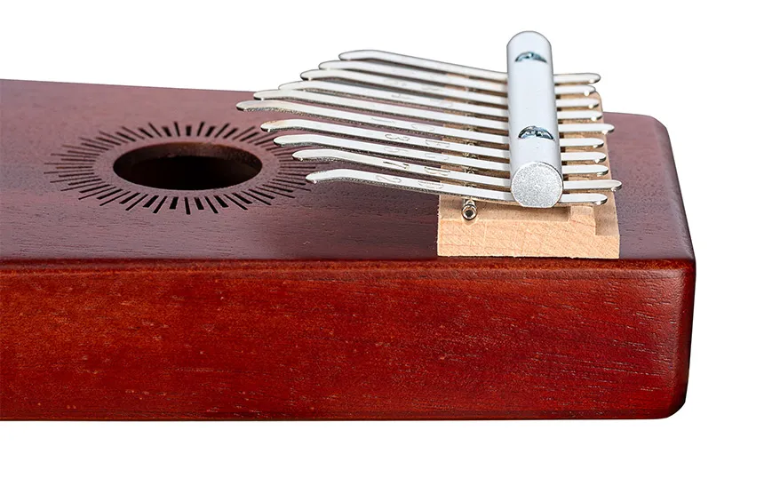 Калимба Sela 10 Mahogany - червена