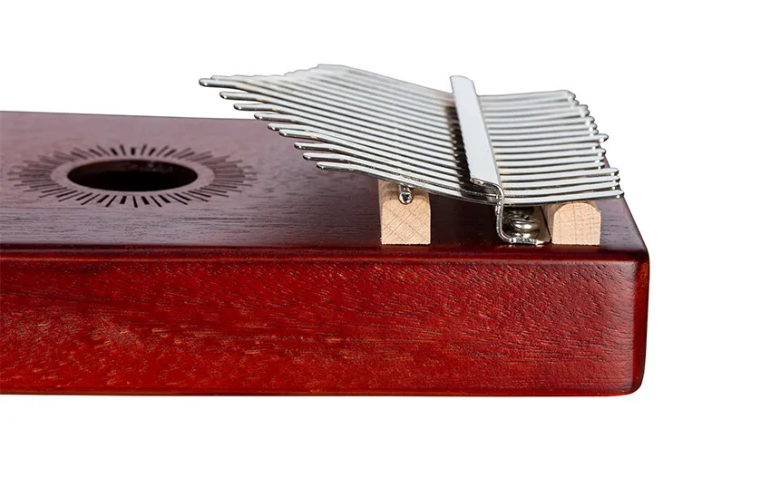 Калимба Sela 17 Mahogany - червена
