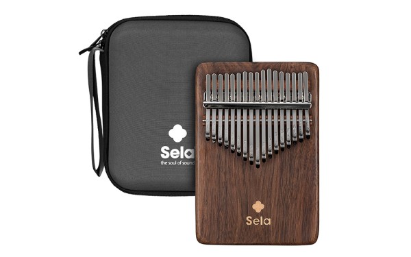 Sela - калимба 17 - Black Walnut Solid