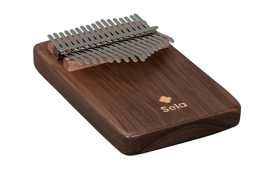 Sela - калимба 17 - Black Walnut Solid