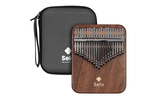 Sela - калимба 21 - Black Walnut Solid