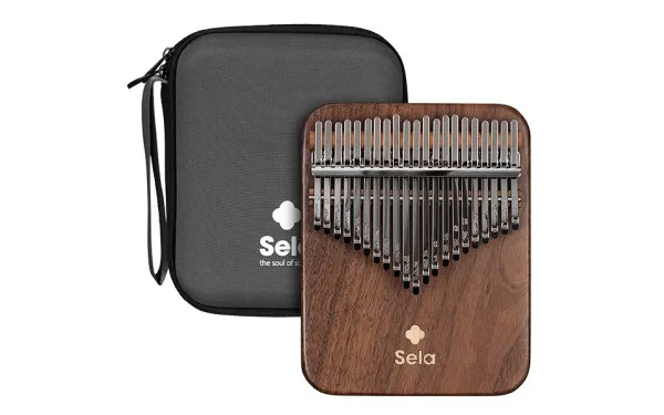 Sela - калимба 21 - Black Walnut Solid