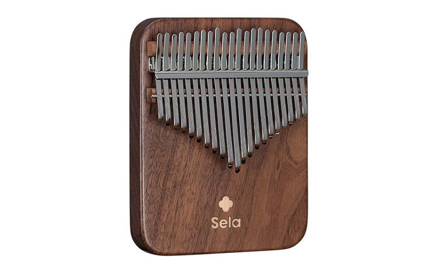 Sela - калимба 21 - Black Walnut Solid