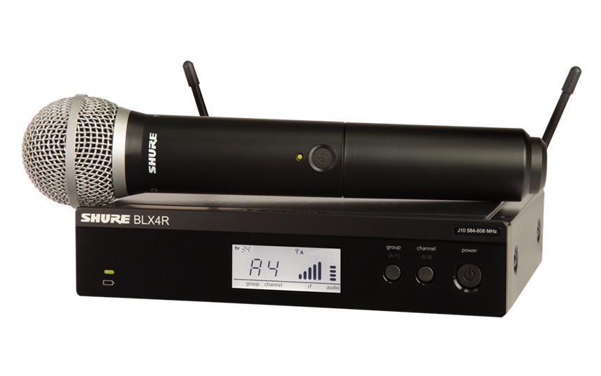 Shure BLX24R/PG58, Rackable