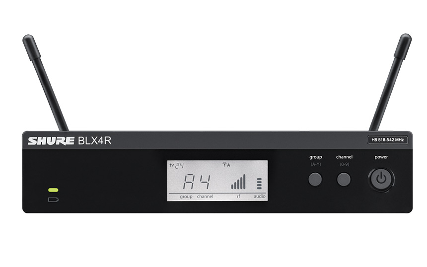 Shure BLX24R/PG58, Rackable