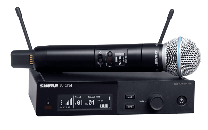 Shure SLXD24/Beta58