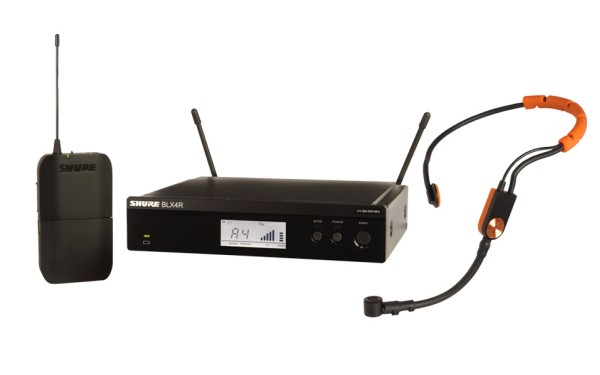 Shure BLX14R/SM31, Rackable