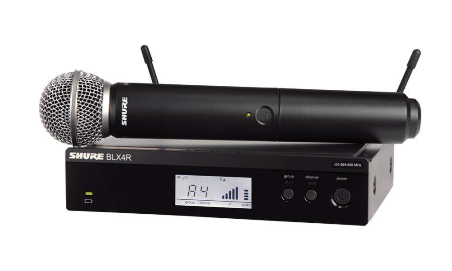 Shure BLX24R/SM58, Rackable