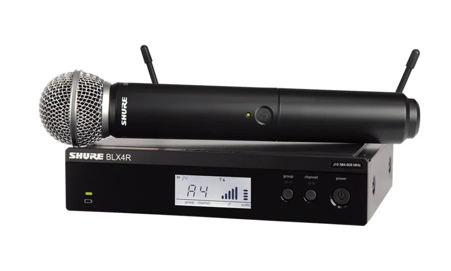 Shure BLX24R/SM58, Rackable