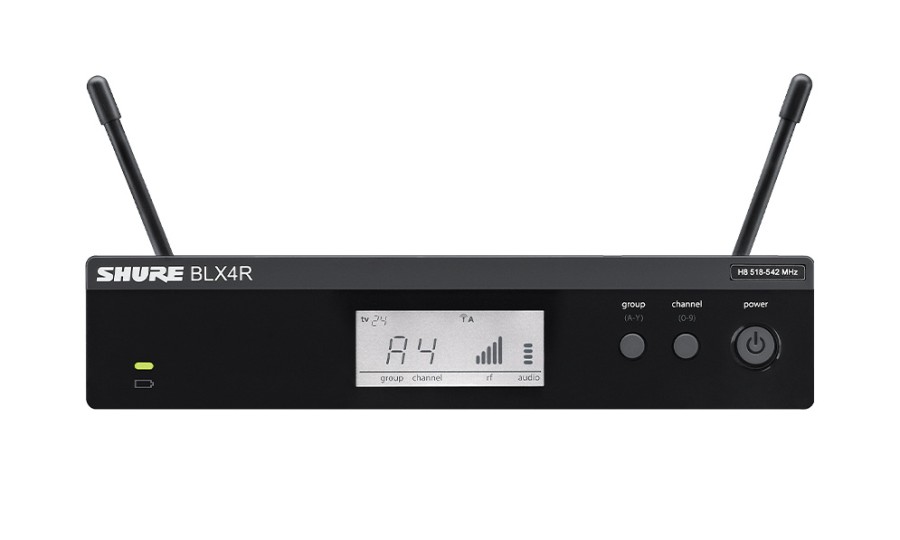 Shure BLX24R/SM58, Rackable