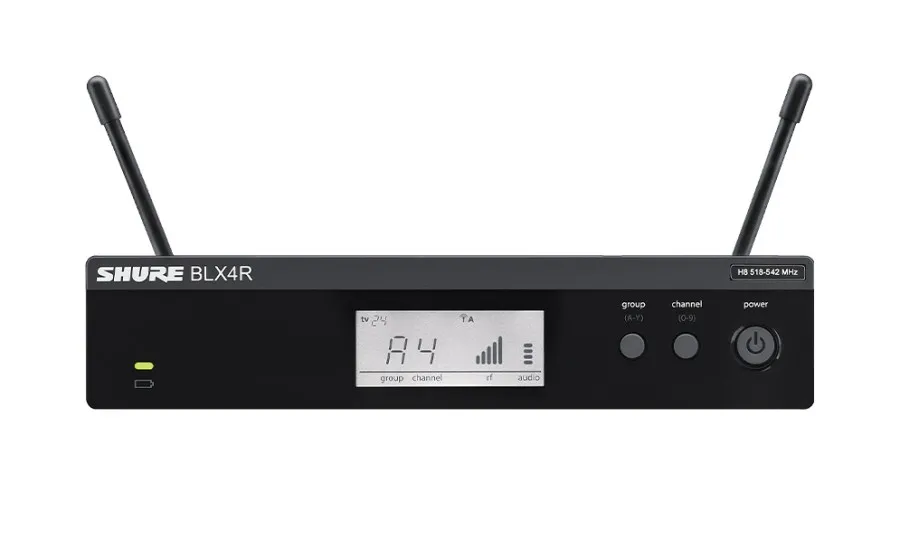 Shure BLX24R/SM58, Rackable