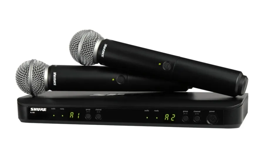 Shure BLX288/SM58