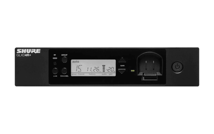 Shure GLXD24R+/SM58, Rackable