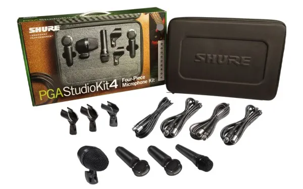 Комплект микрофони за барабани SHURE PGASTUDIOKIT4