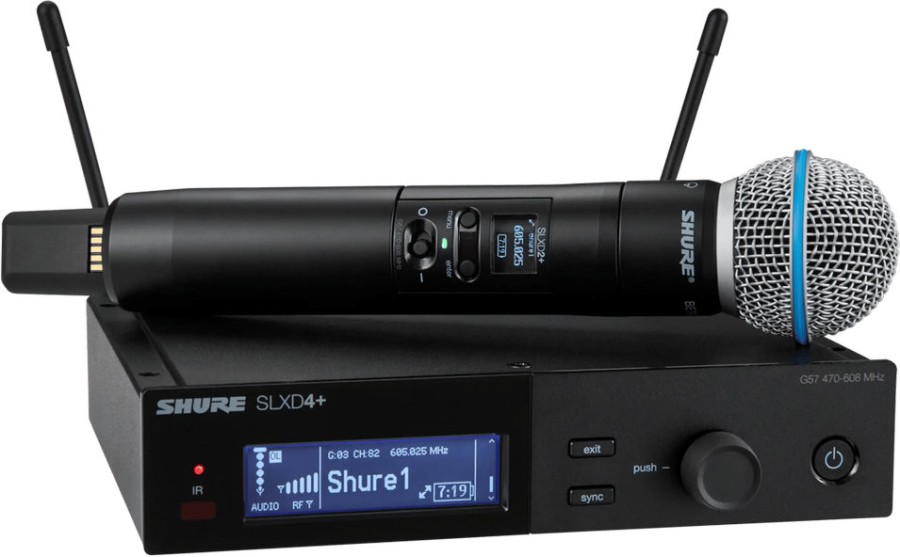 Shure SLXD24+/Beta58