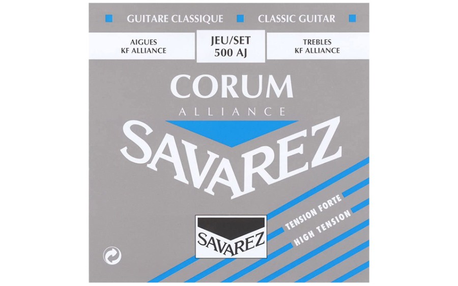 Savarez 500AJ Alliance/Corum, Струни за класическа китара, Силно напрежение