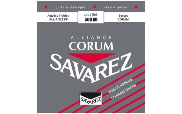 Savarez 500AR Alliance/Corum, Струни за класическа китара, Нормално напрежение