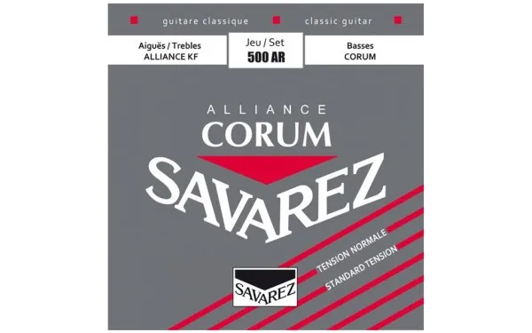 Savarez 500AR Alliance/Corum, Струни за класическа китара, Нормално напрежение