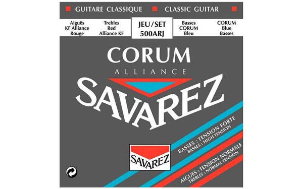 Savarez 500ARJ Alliance/Corum, Струни за класическа китара, Смесено напрежение