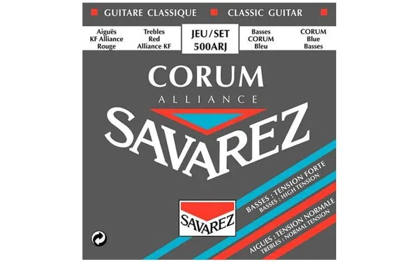 Savarez 500ARJ Alliance/Corum, Струни за класическа китара, Смесено напрежение