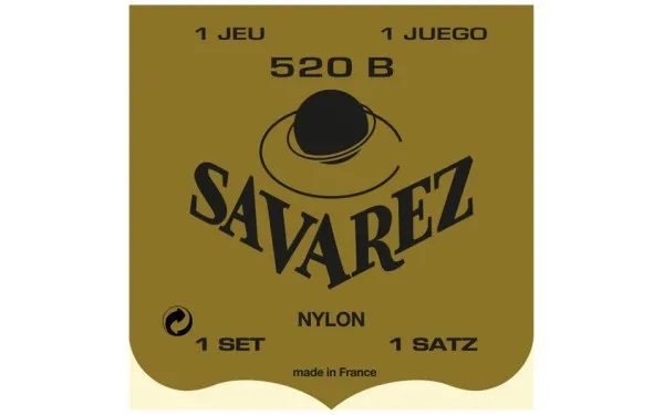 Savarez 520B, Струни за класическа китара, Ниско напрежение
