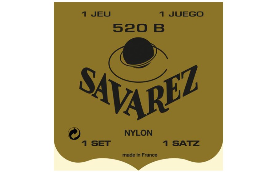 Savarez 520B, Струни за класическа китара, Ниско напрежение