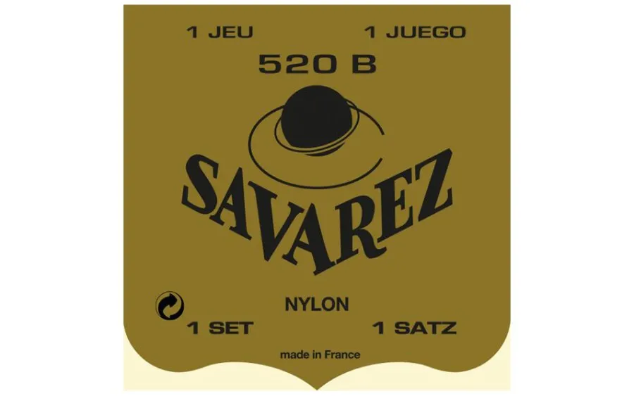 Savarez 520B, Струни за класическа китара, Ниско напрежение