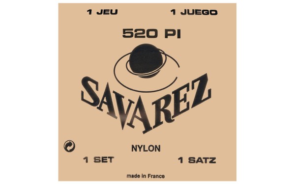 Savarez 520P1, Струни за класическа китара, Нормално напрежение