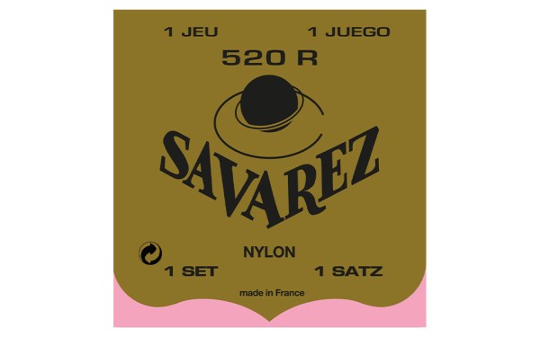 Savarez 520R, Струни за класическа китара, Нормално напрежение