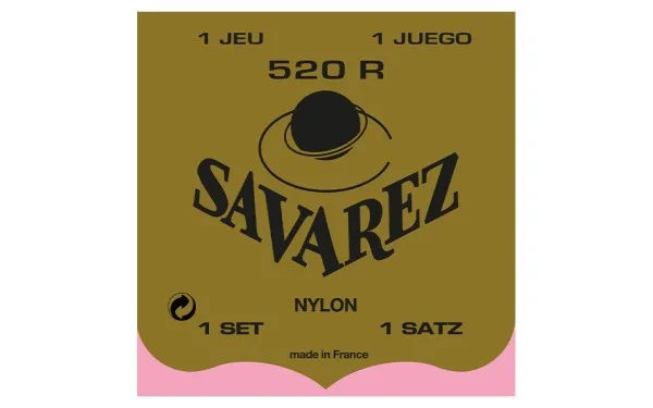 Savarez 520R, Струни за класическа китара, Нормално напрежение